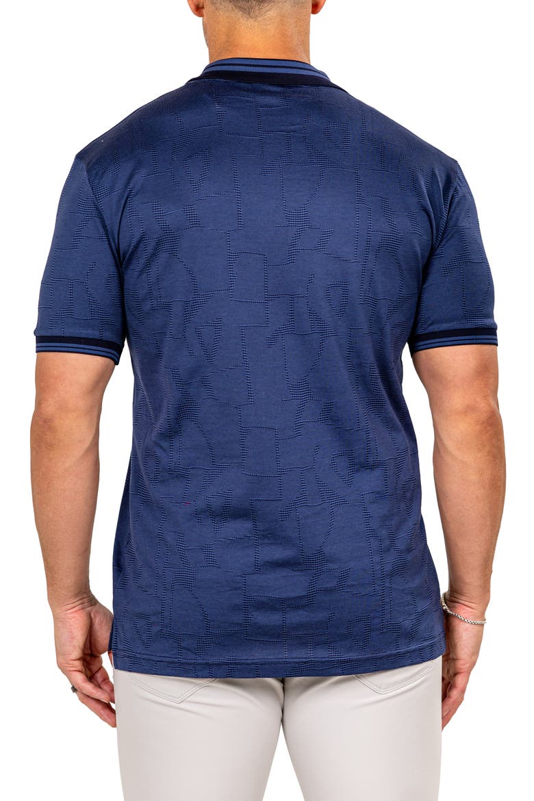 Marthy Blue Polo, Alternate, color, BLUE