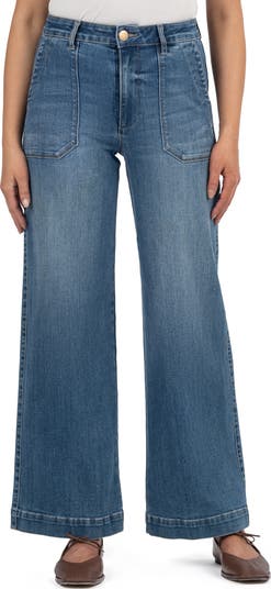 Kut from the Kloth Meg Pants in Saddle Brown main image 1