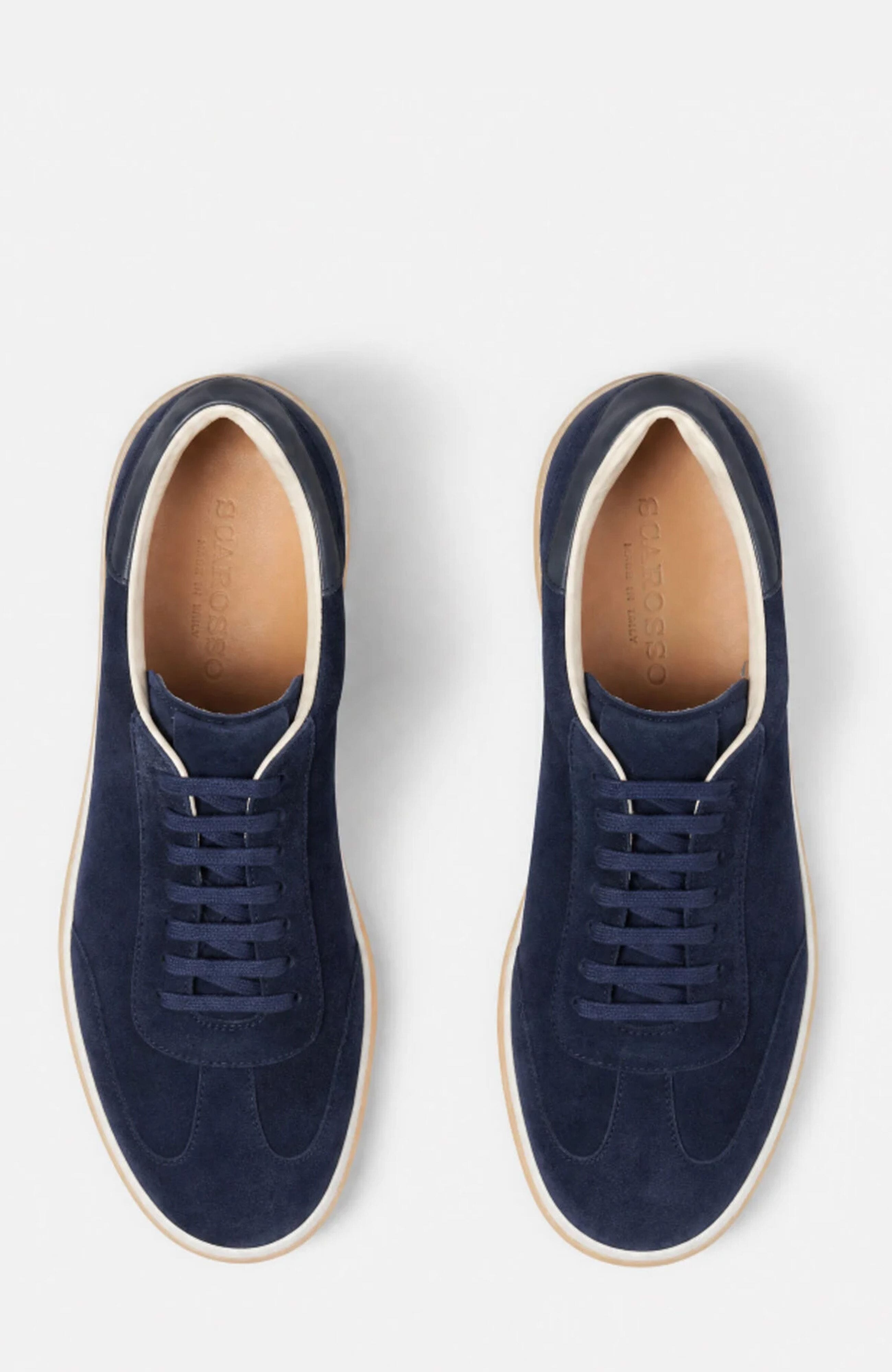 Mattia Sneakers, Alternate, color, Blue - Suede