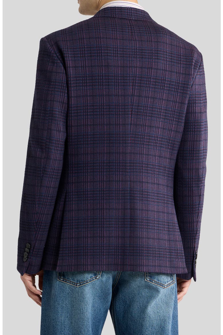 Roma Plaid Sport Coat, Alternate, color, MULTICOLOUR ON BLUE BASE