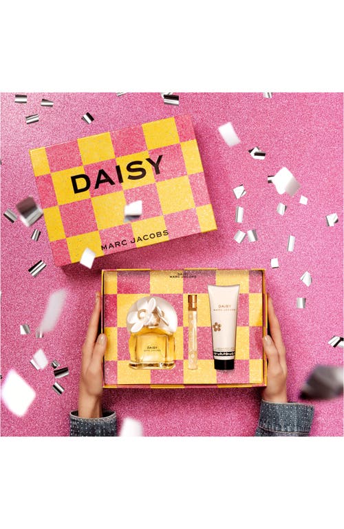 Marc Jacobs Daisy Eau De Toilette 3-piece Gift Set $198 Value In Transparent