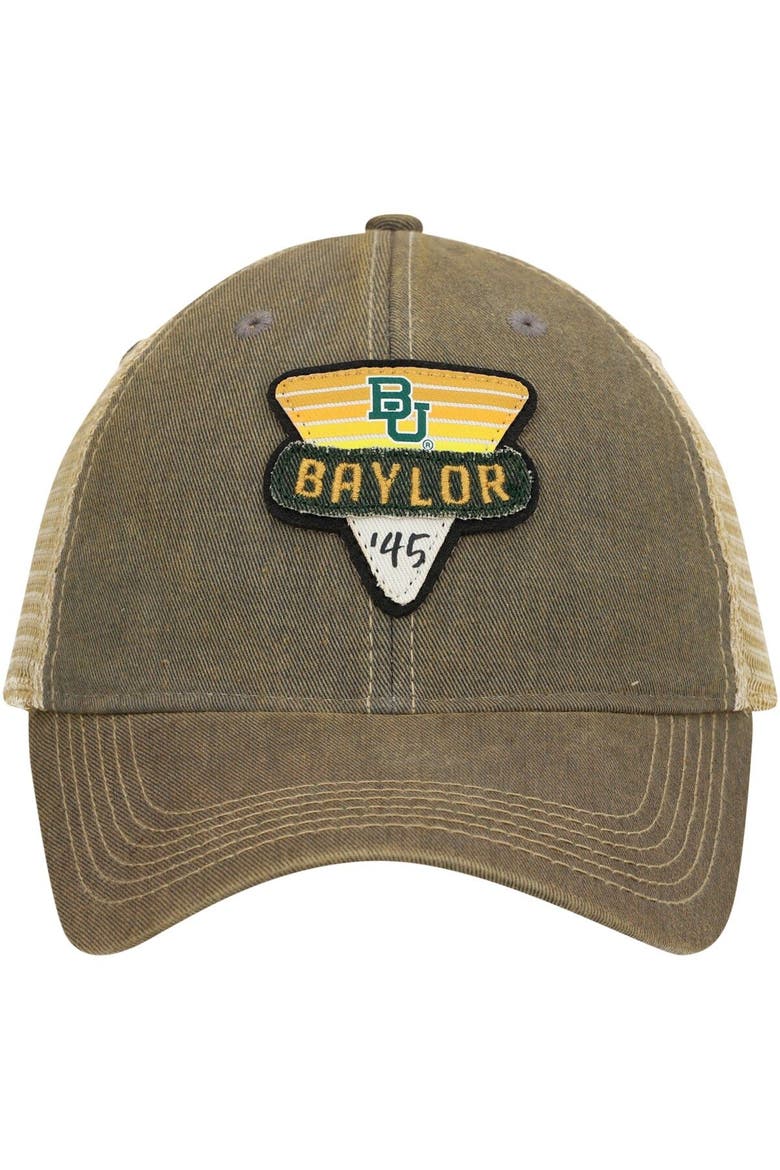 Men's Gray Baylor Bears Legacy Point Old Favorite Trucker Snapback Hat, Alternate, color, Gray