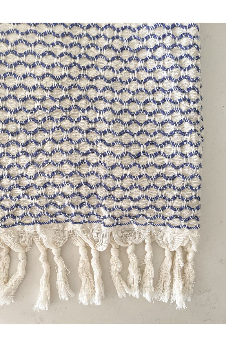 Anaya Beach Wave Turkish Cotton Beach Towel, Alternate, color,