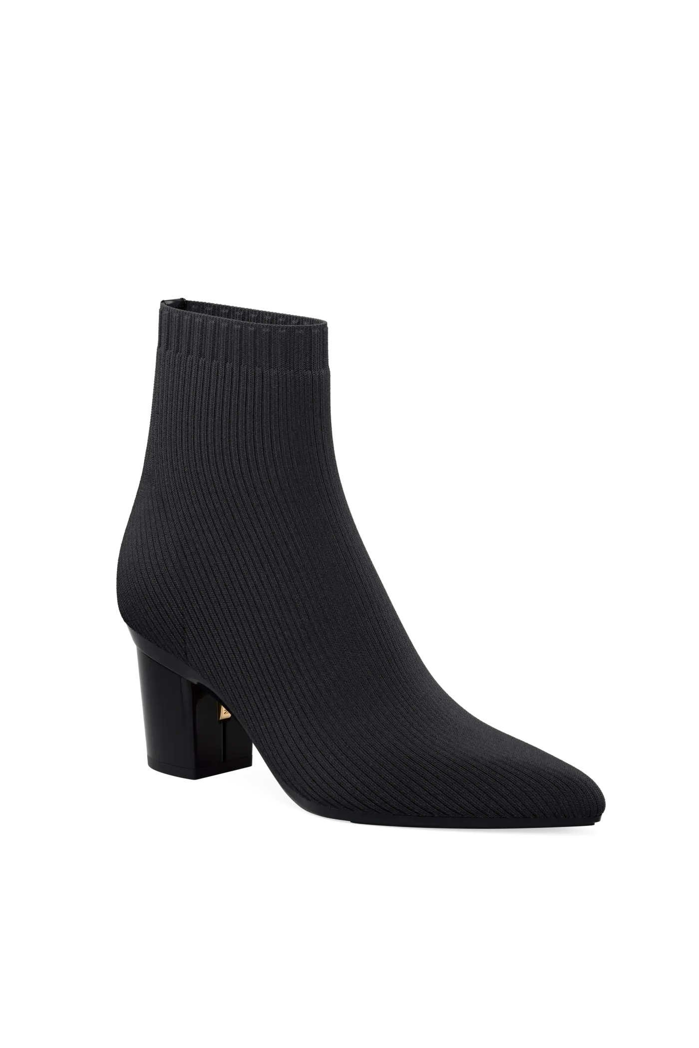 Pashion Footwear The Bootie 3" Block Convertible Heel, Alternate, color, Coal Knit