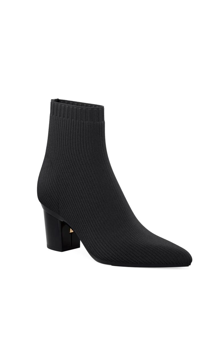 Pashion Footwear The Bootie 3" Block Convertible Heel, Alternate, color, Coal Knit