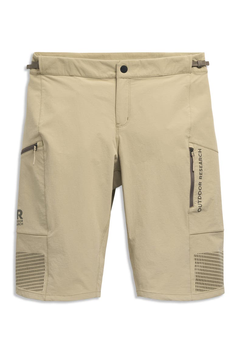 Freewheel MTB Ride Shorts, Alternate, color, PRO KHAKI