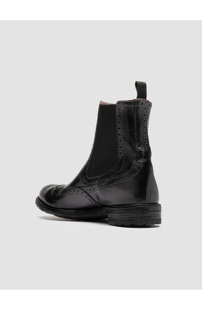 Officine Creative Lexikon 151 Leather Chelsea Boots, Alternate, color, Black