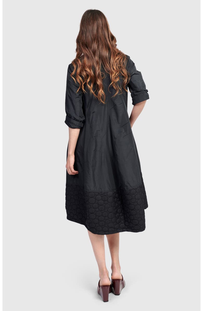 Alembika Christine Shirt Dress, Alternate, color, Black