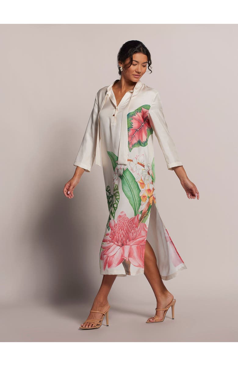 Tori Richard Tori's Garden Nicolette Caft, Main, color, Shell