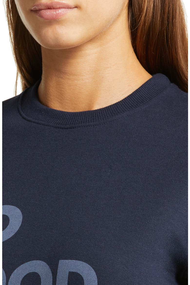Do Good Cotton Blend Sweatshirt, Alternate, color, MARITIME