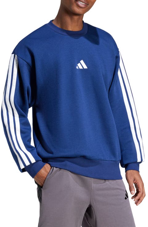 Essential 3-Stripes Fleece Pullover
