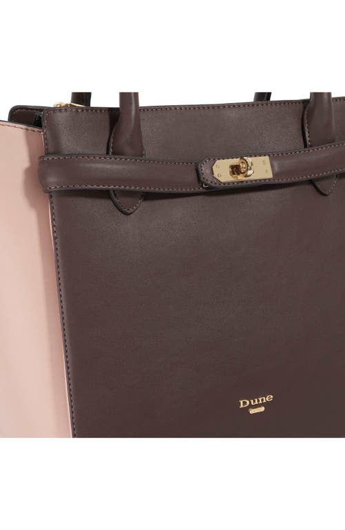 Dune London Dayley Tote Bag In Brown