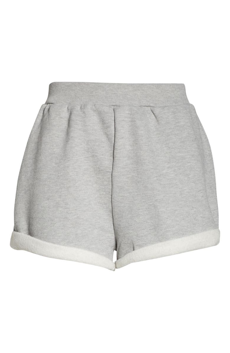Ragdoll Sweat Shorts, Alternate, color, Heather Grey
