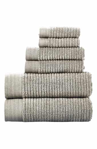 Soft Rib Quick Dry 6-Piece Towel Set