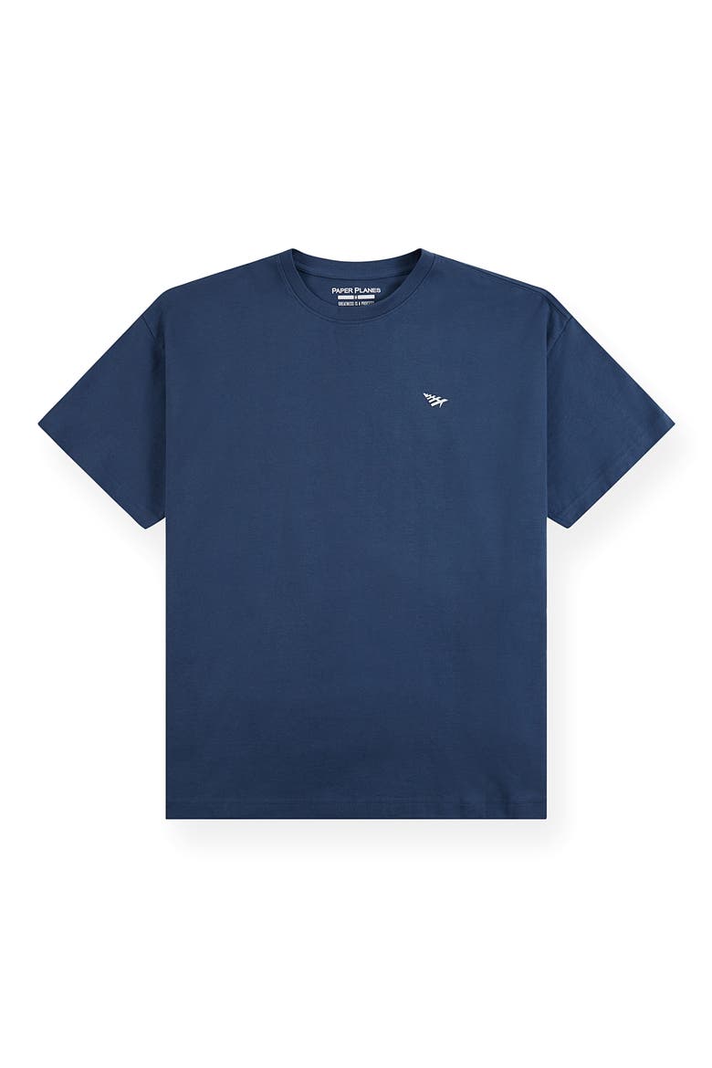 Planes JFK Cotton Graphic T-Shirt, Main, color, WASHED BLUE