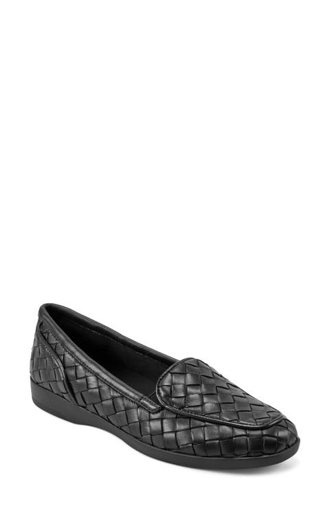 Devit Woven Apron Toe Flat (Women)