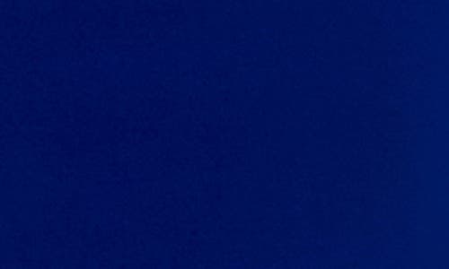 Nina Leonard Puff Sleeve Shift Dress In Deep Sapphire