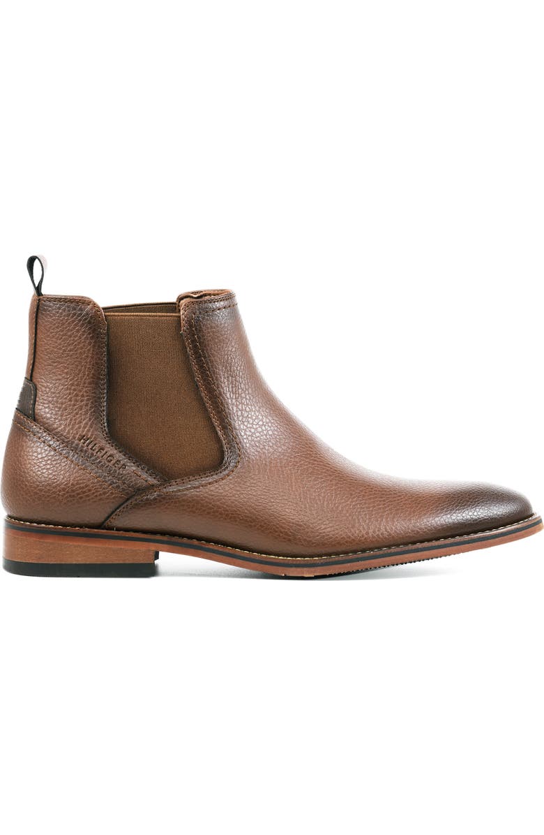 Tommy Hilfiger Berton Chelsea Boot, Alternate, color, Medium Brown