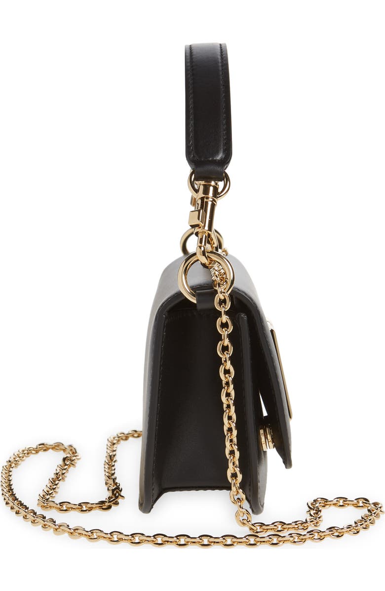 Dolce&Gabbana 3.5 Leather Top Handle Bag, Alternate, color,