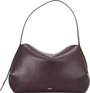 BOSS Caylie Leather Shoulder Bag