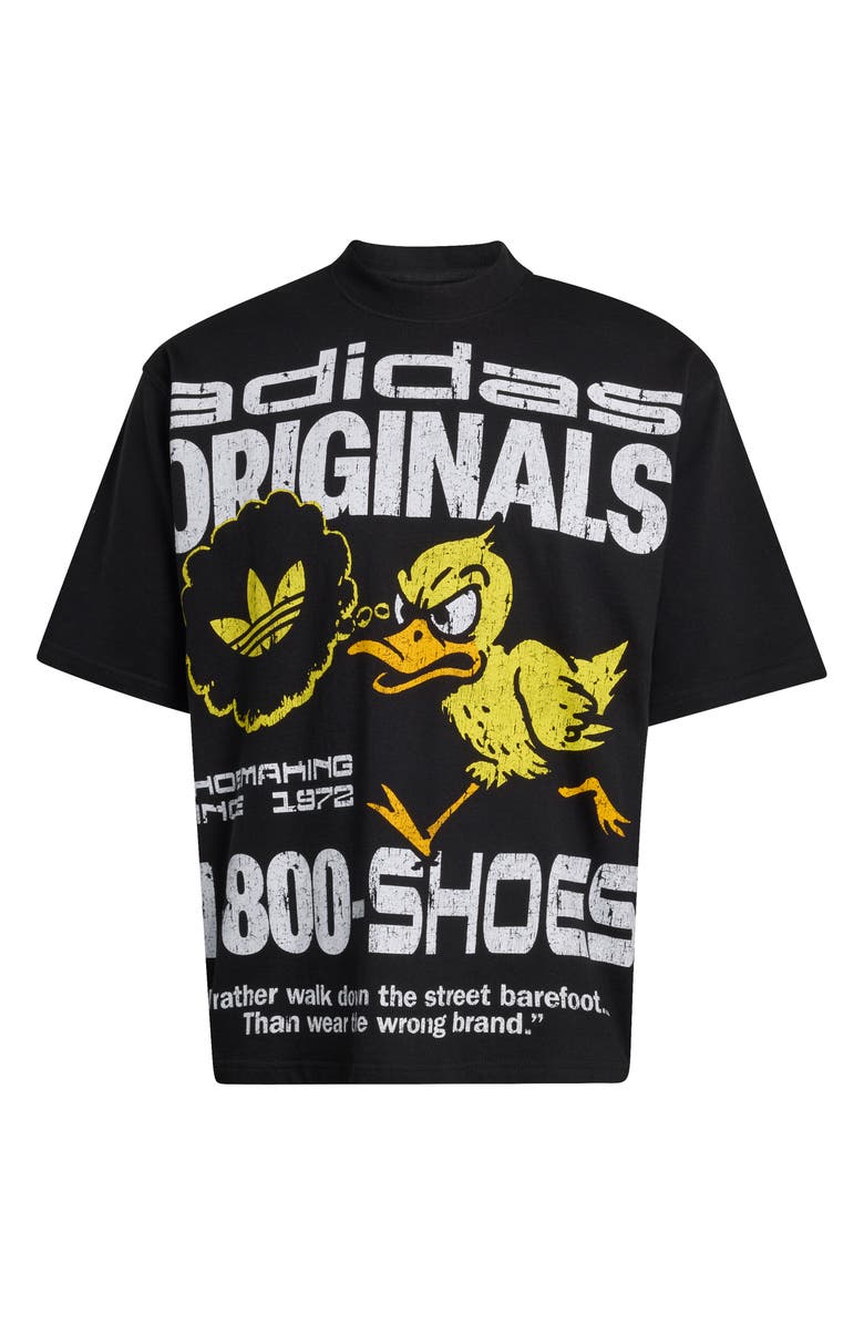 adidas Duck Cotton Graphic T-Shirt, Alternate, color, 