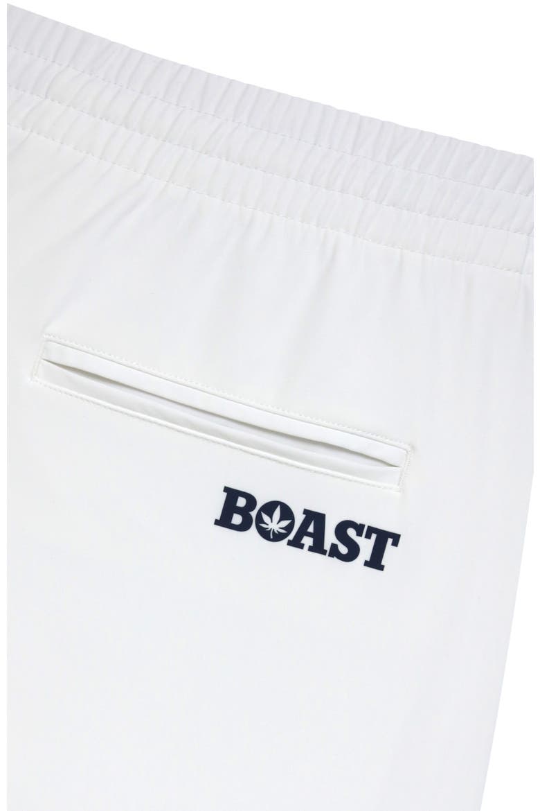 5" Tipped Peak Performance Short, Alternate, color, White Green Navy