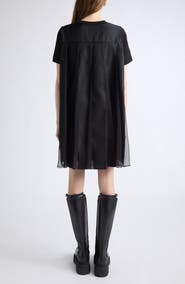 Sacai Mixed Media T-Shirt Dress (Nordstrom Exclusive)