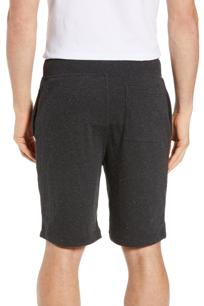 Zavier Terry Lounge Shorts, Alternate, color, BLACK