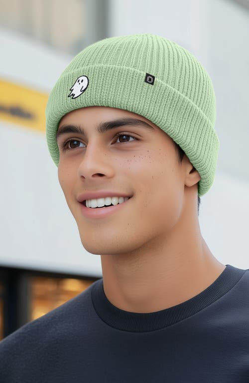 Dalix Ghost Beanie In Light Green