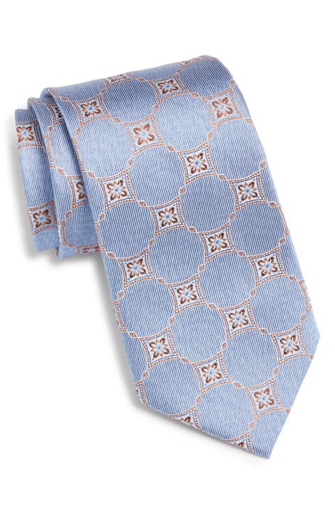 Geometric Silk Tie