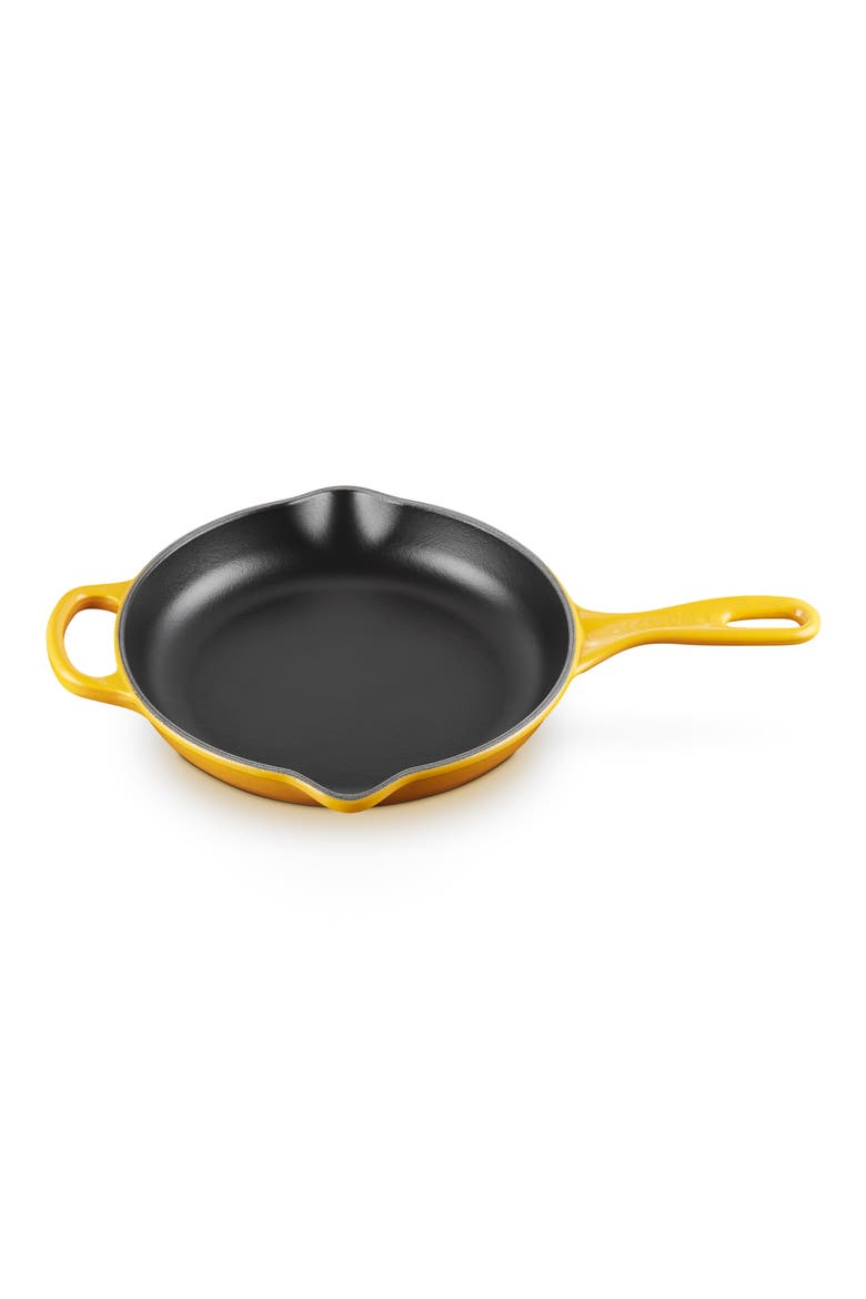 Signature Cast Iron Skillet, Alternate, color, NECTAR