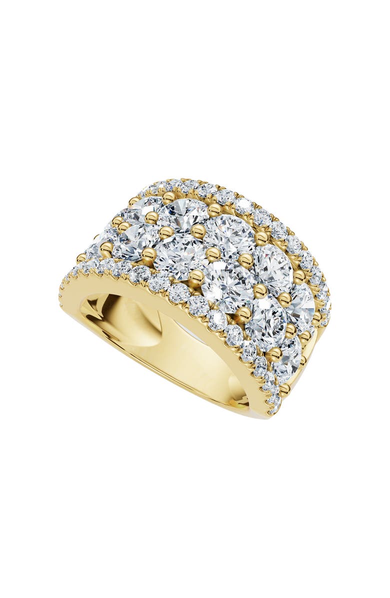 Bliss Diamond 3 1/2Ct Diamond Wedding 11mm Wide Anniversary Ring 14k Gold Lab Grown, Alternate, color, 