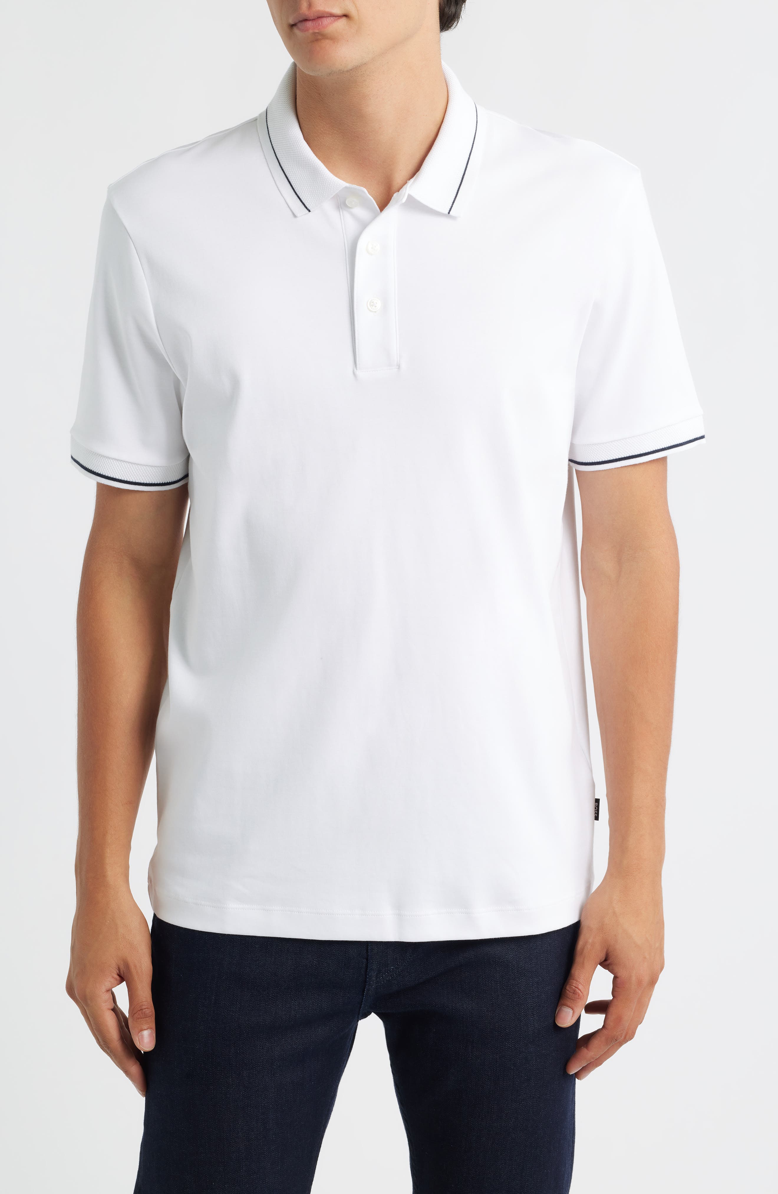 Parlay Tipped Cotton Polo - image 3