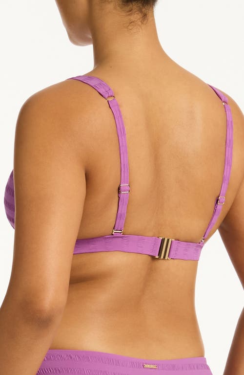 Sea Level Palisades Longline Triangle Bikini Top