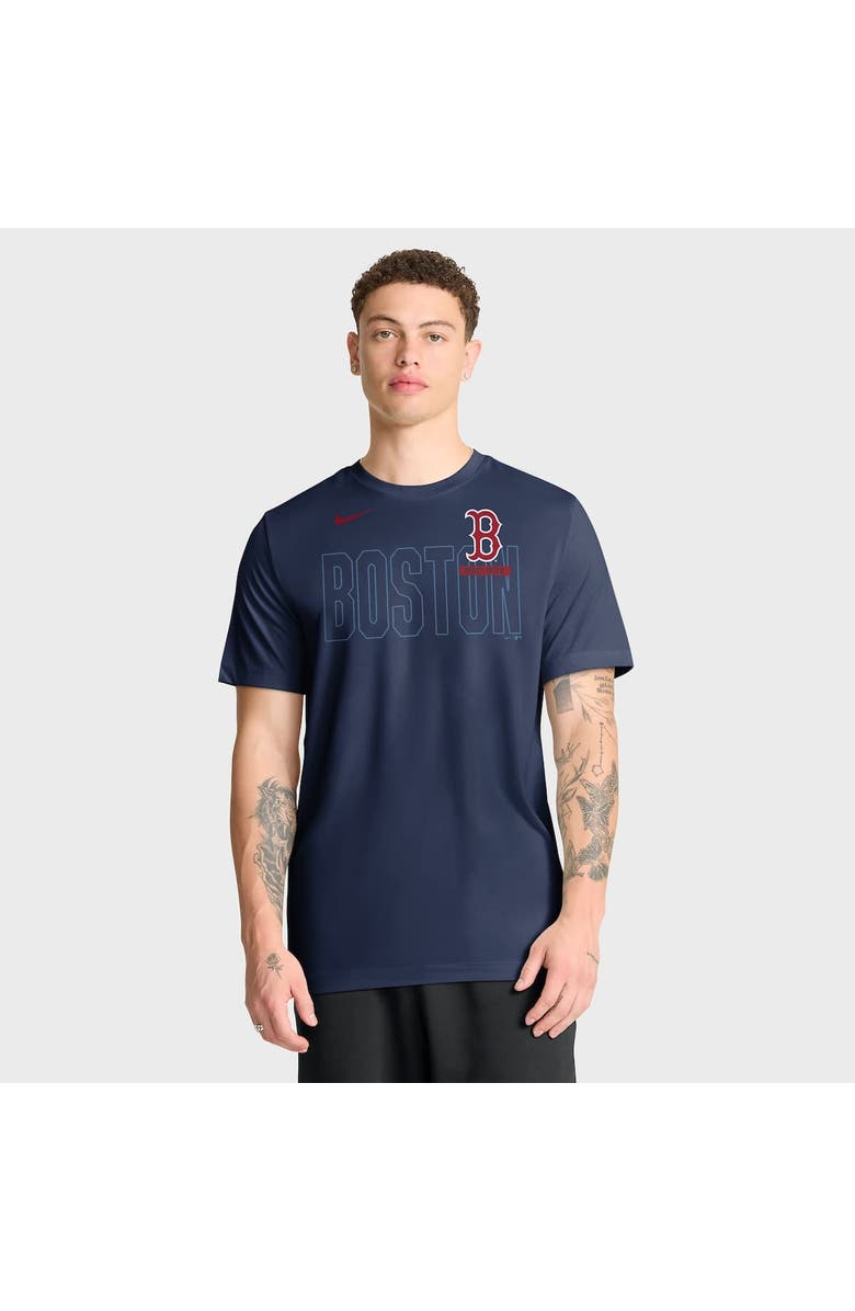 Nike Men's Nike Navy Boston Red Sox Knockout Team Legend Dri-FIT T-Shirt, Main, color, Navy