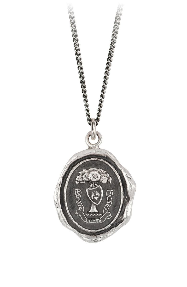 Pyrrha Family Above All Pendant Necklace, Main, color,