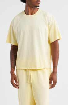 Elwood Core Oversize Crop Cotton T-Shirt