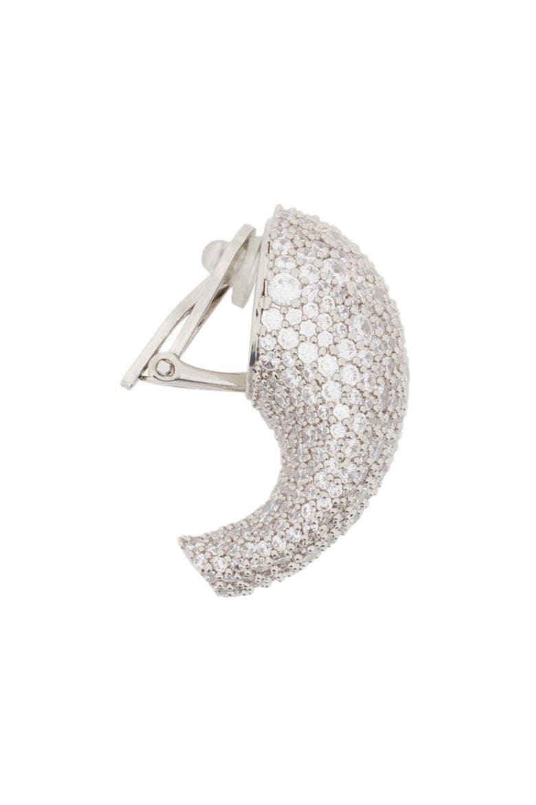 Haute Séquence Rhinestone Earrings, Alternate, color, SILVER/CRYSTAL