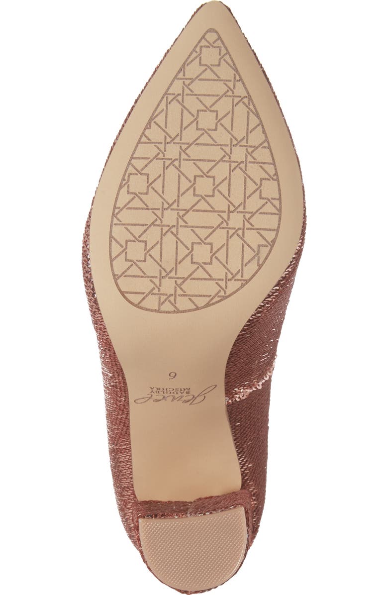 Jewel Badgley Mischka Luxury Pointy Toe Pump, Alternate, color,