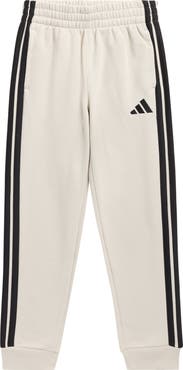 adidas Kids' 3-Stripe Fleece Joggers