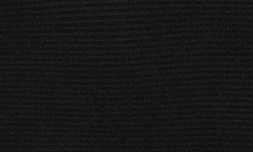Cyrus Link Stitch Tunic Sweater In Black