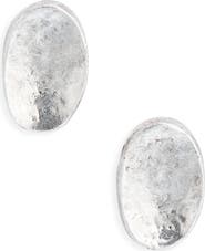 Karine Sultan Oval Stud Earrings
