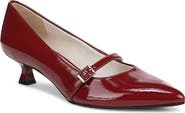 LifeStride Madelyn Mary Jane Pointed Toe Kitten Heel Pump