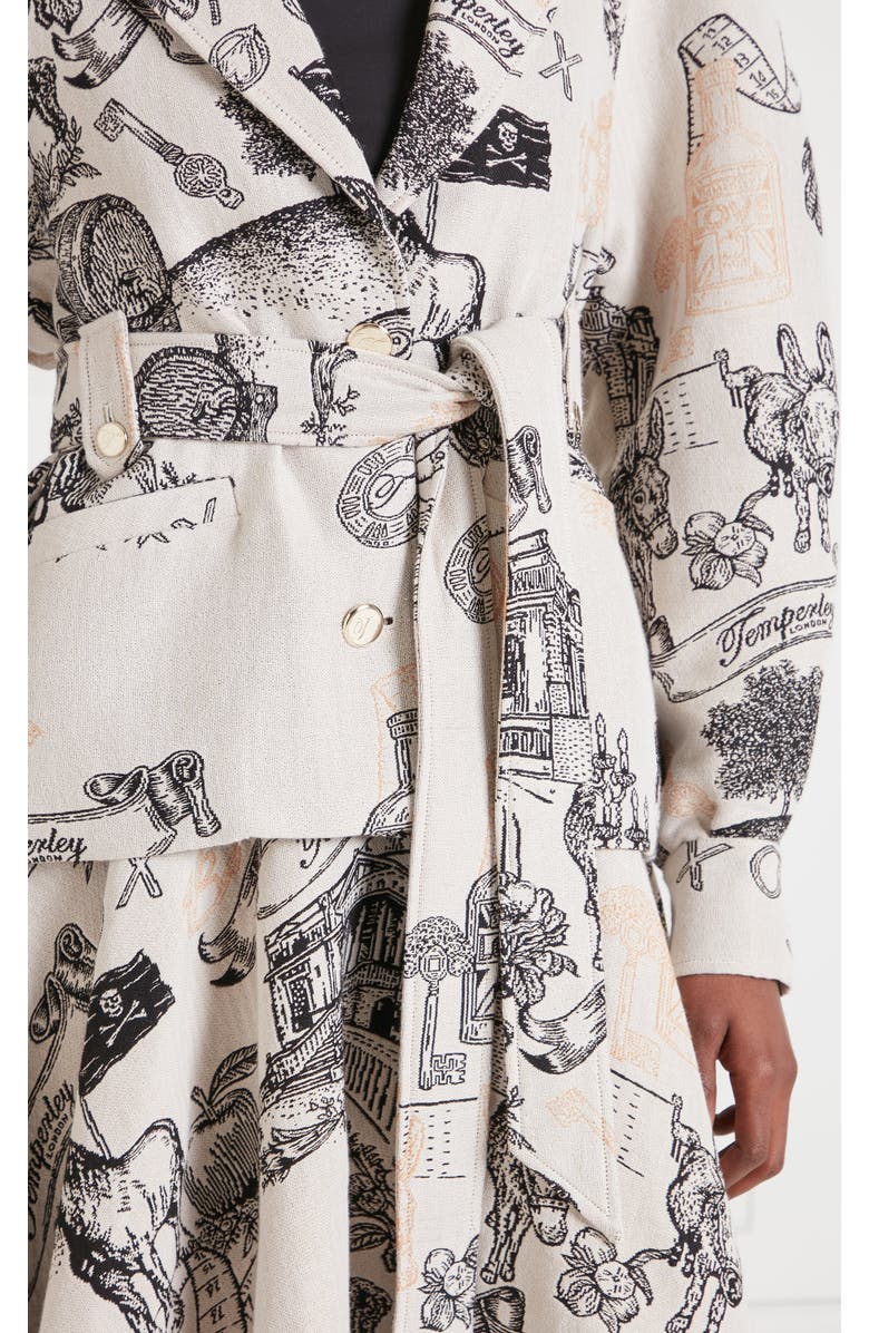 Temperley London Anniversary Jacket, Alternate, color, White