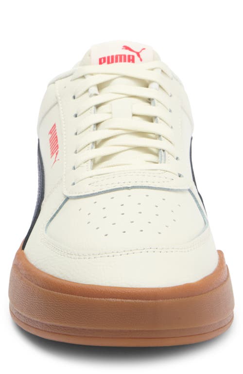 Puma Carter Sneaker In Vapor Gray- Navy