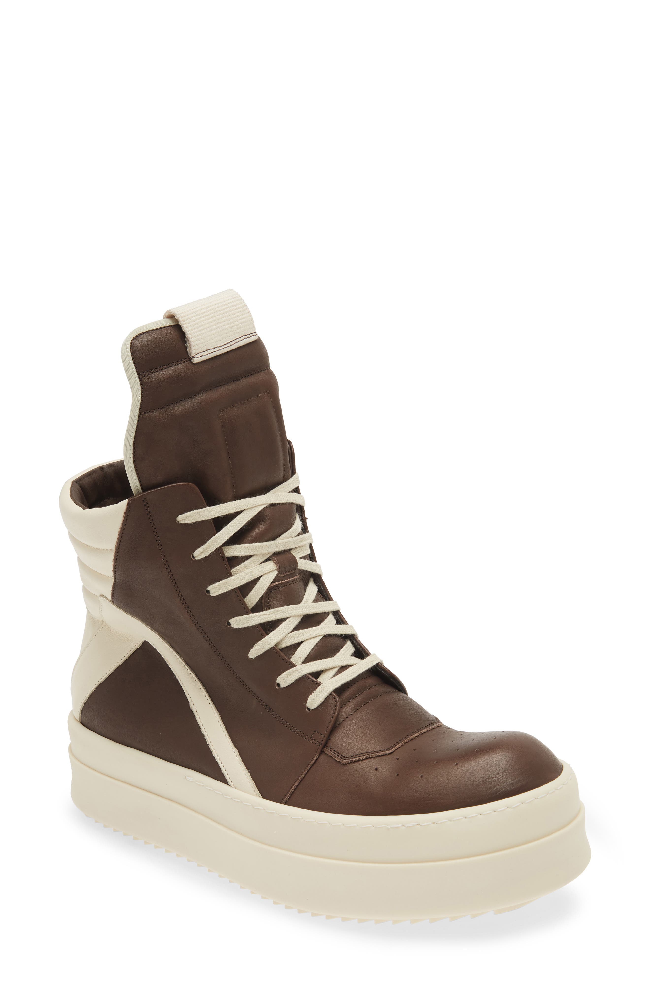 Rick Owens Mega Bumper Geobasket High Top Sneaker, Main, color, 