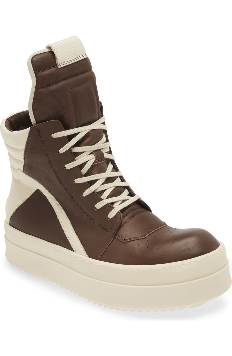 Rick Owens Mega Bumper Geobasket High Top Sneaker, Main, color,
