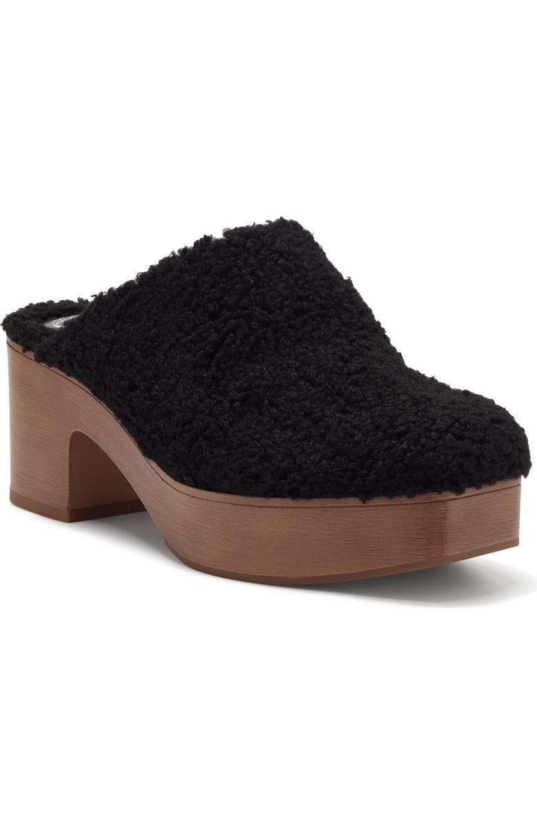 Vince Camuto Rimindel Faux Shearling Platform Mule, Main, color,