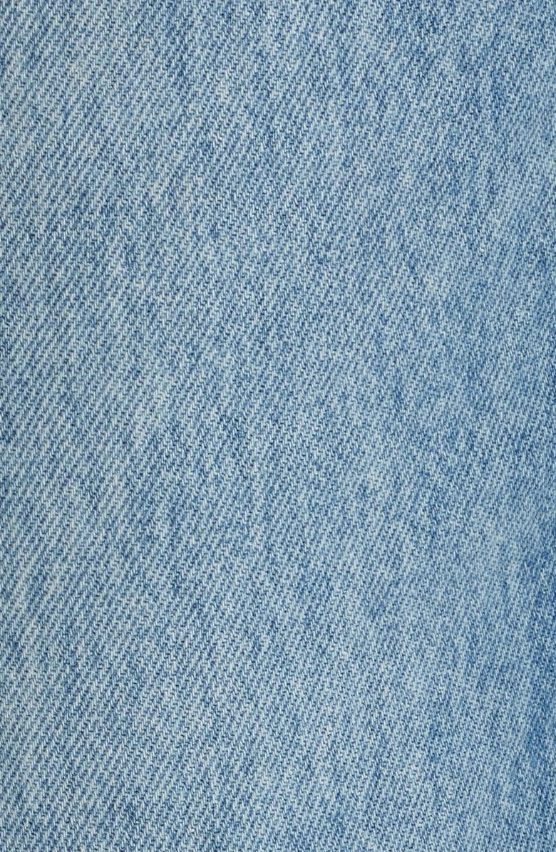 HIDDEN JEANS Belted Ripped Straight Leg Jeans, Alternate, color, Med.wash