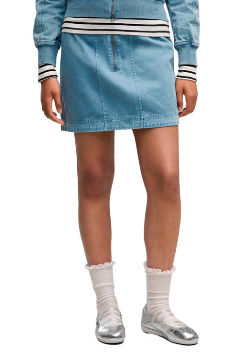 Future Twill Miniskirt